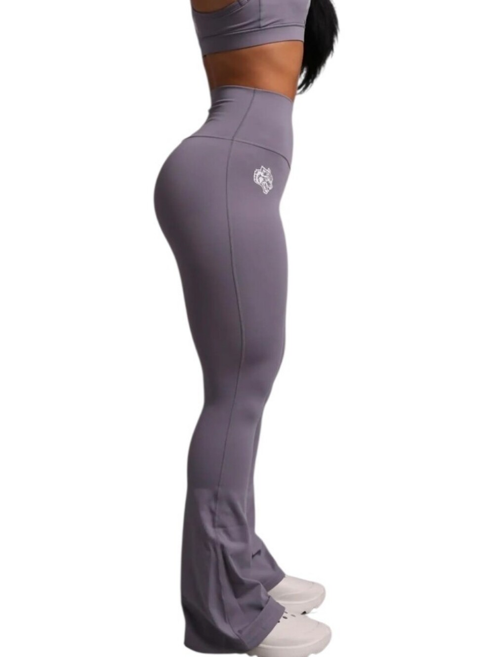 Darc Sport Wolf Purple Gray Loyalty Energy Georgia Flare Leggings